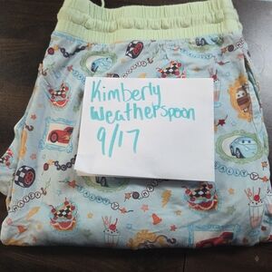 Disney Cars Light Blue Pajama Pants